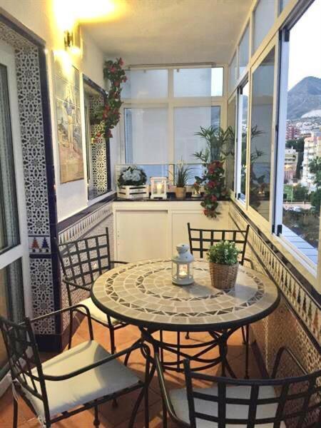 Luxury Beachfront Apartment In Benalmadena Costa Buitenkant foto